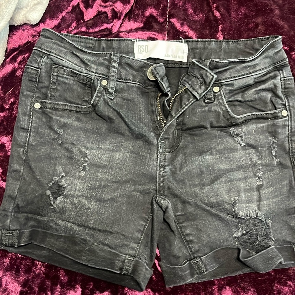 RSQ black Denim Hampton Midi